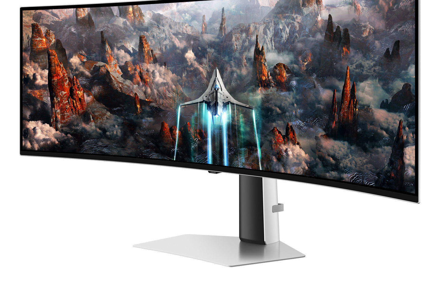 Monitor Samsung 49" Gaming Curvo Oled Resolucion 5120x1440 Panel Oled
