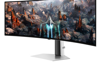 Monitor Samsung 49" Gaming Curvo Oled Resolucion 5120x1440 Panel Oled