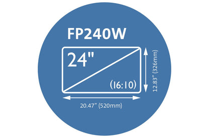 Kensington K52795WW filtro para monitor 61 cm (24") Filtro de privacidad para pantallas sin marco