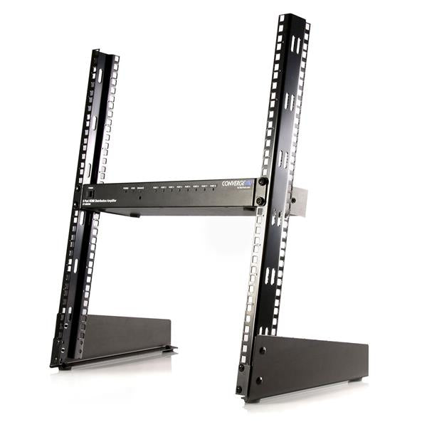 StarTech.com RK12OD armario rack Rack o bastidor independiente Negro