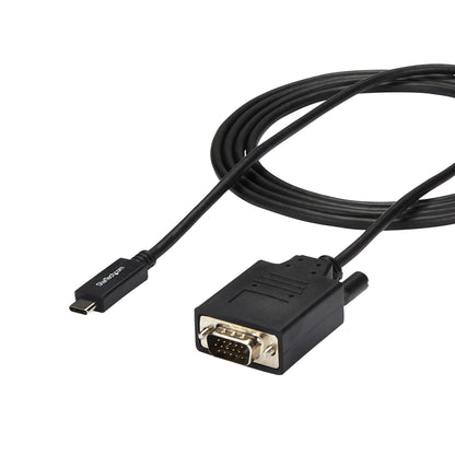 StarTech.com CDP2VGAMM2MB adaptador de cable de vídeo VGA (D-Sub) Negro