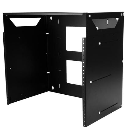 StarTech.com WALLSHELF8U armario rack Bastidor de pared Negro