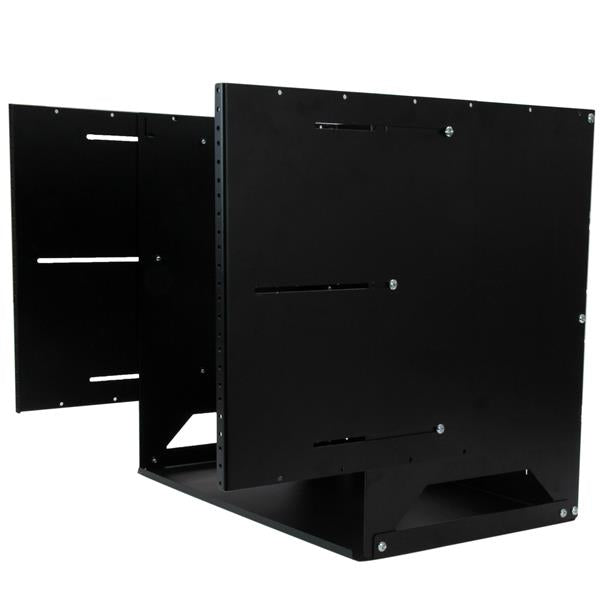 StarTech.com WALLSHELF8U armario rack Bastidor de pared Negro