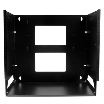 StarTech.com WALLSHELF8U armario rack Bastidor de pared Negro