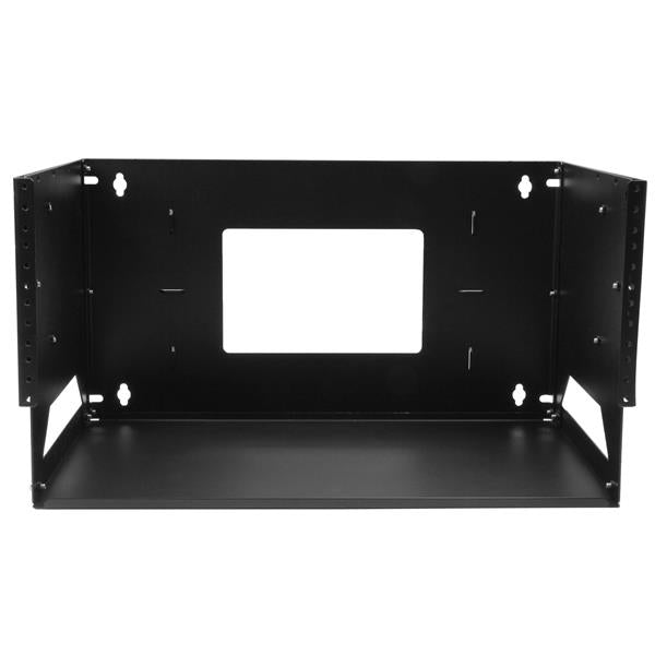 StarTech.com WALLSHELF4U armario rack Bastidor de pared Negro