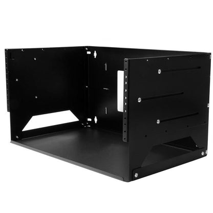 StarTech.com WALLSHELF4U armario rack Bastidor de pared Negro