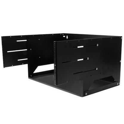 StarTech.com WALLSHELF4U armario rack Bastidor de pared Negro