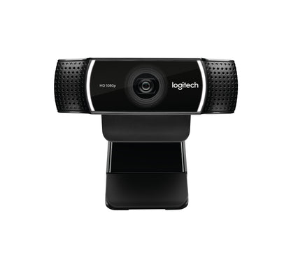 Camara Web Logitech C922 Pro para Streaming HD 1080p USB Color Negro