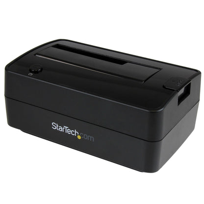 StarTech.com SDOCKU313E base de conexión para disco duro USB 3.2 Gen 2 (3.1 Gen 2) Type-B Negro