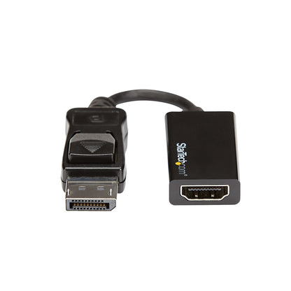StarTech.com DP2HD4K60S adaptador de cable de vídeo 0.215 m Negro
