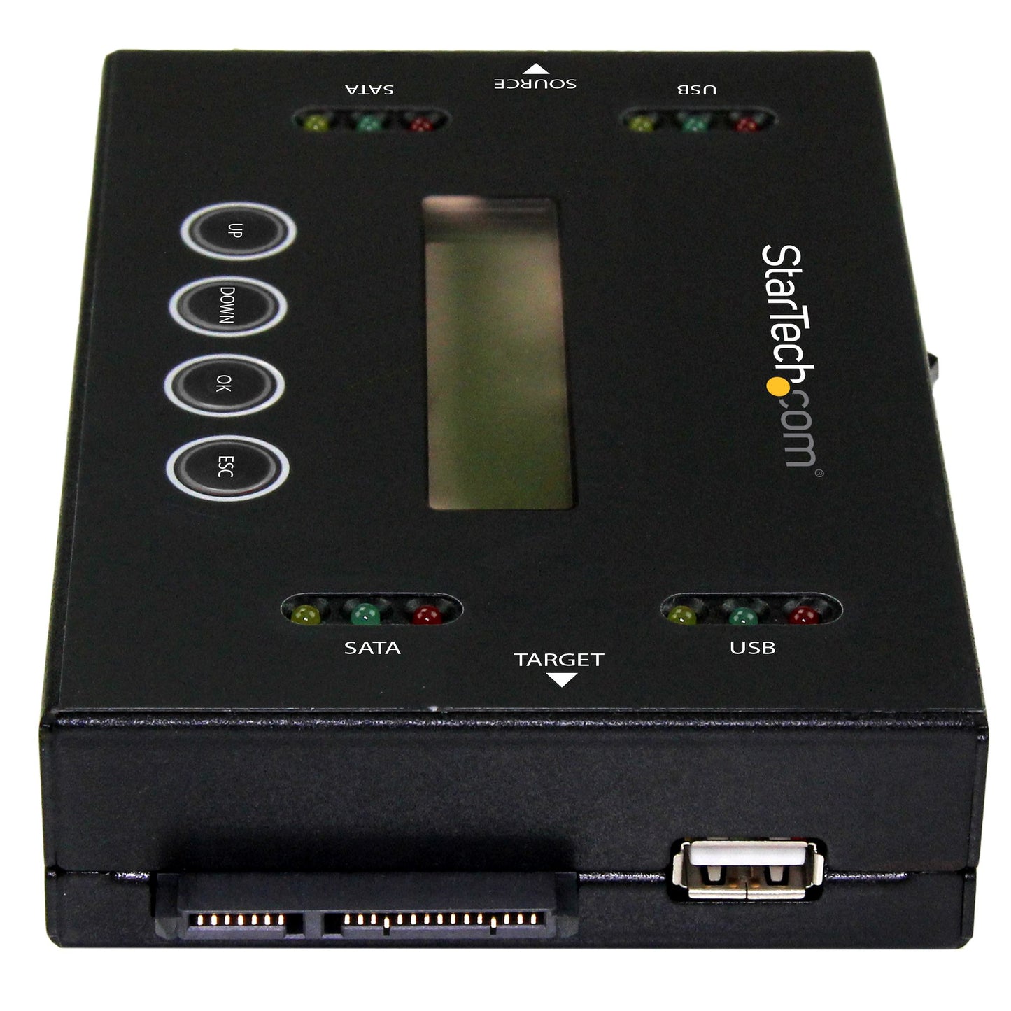 StarTech.com SU2DUPERA11 duplicador de datos o soporte Duplicador de discos duros Negro 2 copias