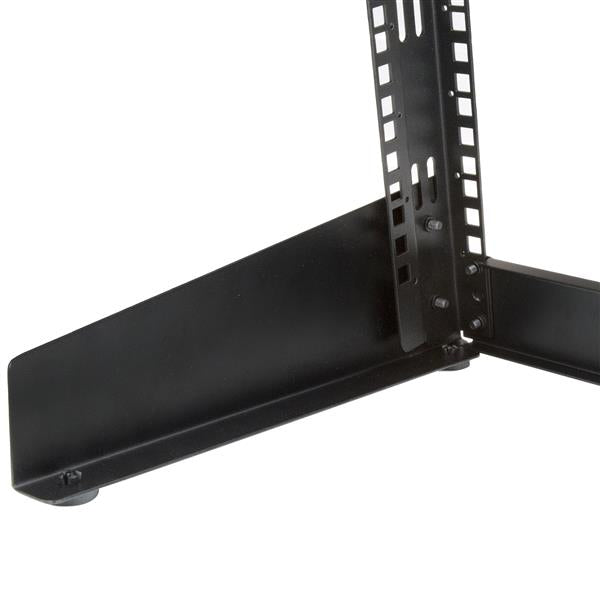 StarTech.com RK8OD armario rack Rack o bastidor independiente Negro