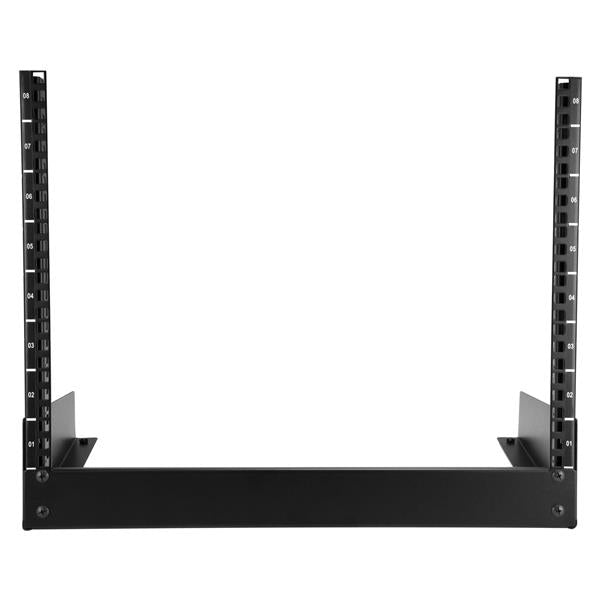 StarTech.com RK8OD armario rack Rack o bastidor independiente Negro