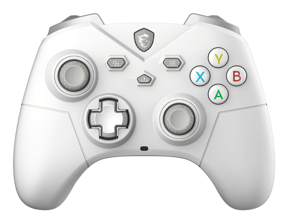 Control Gamer MSI Force Gc300 Inalámbrico USB compatible con PC PS4-PS5 Batería Recargable hasta 15 Horas Blanco
