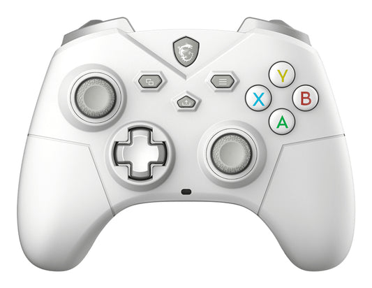Control Gamer MSI Force Gc300 Inalámbrico USB compatible con PC PS4-PS5 Batería Recargable hasta 15 Horas Blanco