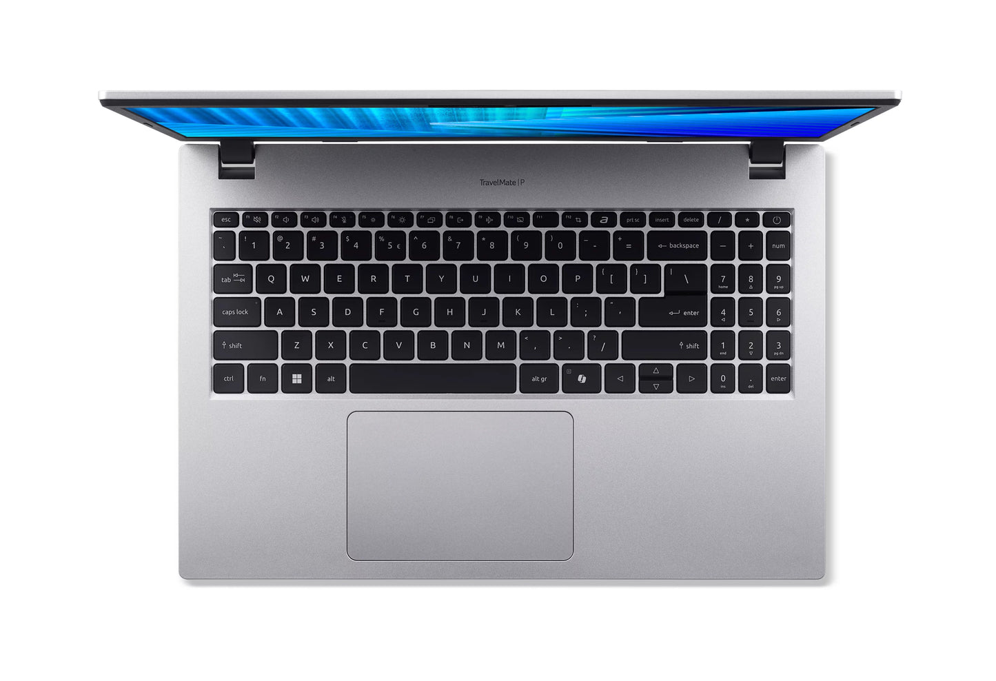 Acer TravelMate P2 TMP215-55-G2-770V Intel Core Ultra 7 255U Computadora portátil 39.6 cm (15.6") Full HD 16 GB DDR5-SDRAM 512 GB SSD Wi-Fi 6 (802.11ax) Windows 11 Pro Plata