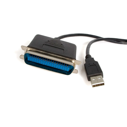 StarTech.com ICUSB128410 cable paralelo Negro 30.5 m