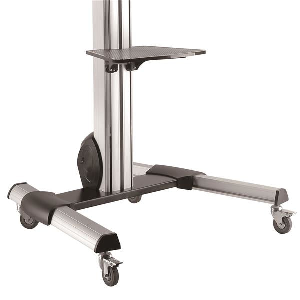 StarTech.com STNDMTV70 soporte para pantalla de señalización 190.5 cm (75") Negro, Acero inoxidable