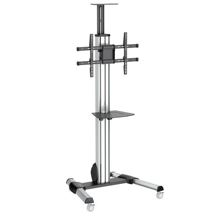 StarTech.com STNDMTV70 soporte para pantalla de señalización 190.5 cm (75") Negro, Acero inoxidable