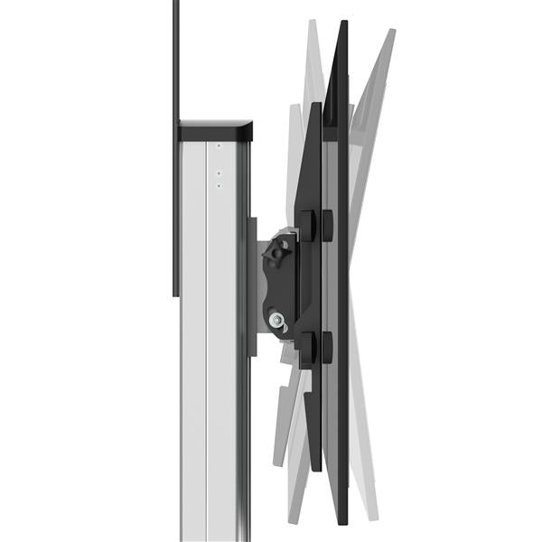 StarTech.com STNDMTV70 soporte para pantalla de señalización 190.5 cm (75") Negro, Acero inoxidable