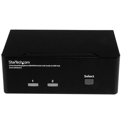StarTech.com SV231DPDDUA2 interruptor KVM Negro