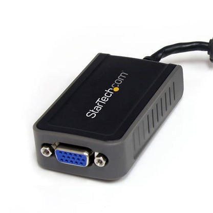 StarTech.com USB2VGAE2 adaptador gráfico USB 1600 x 1200 Pixeles Negro
