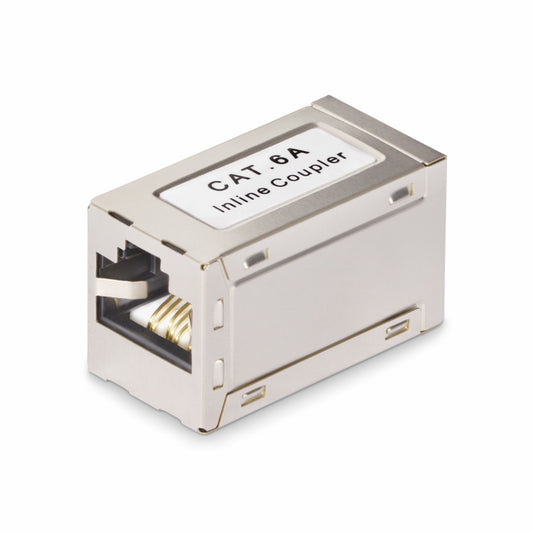StarTech.com IN-CAT6A-COUPLER-S1 cambiadores de género de cables RJ-45 Plata