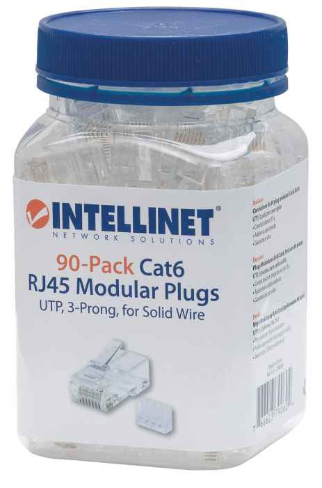 Intellinet 790604 conector Transparente