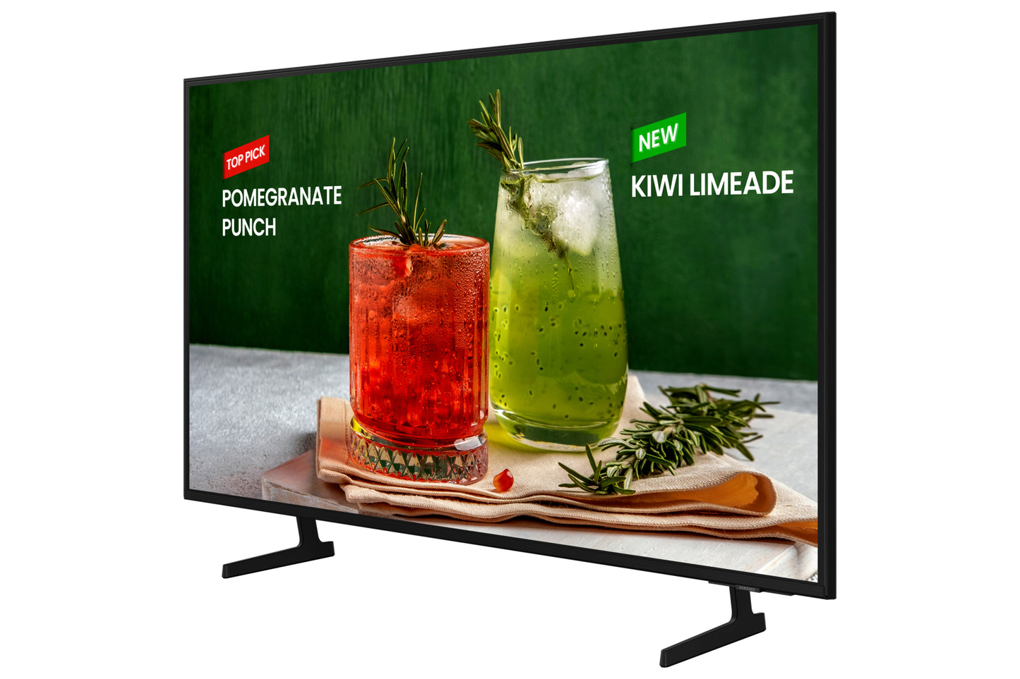 Samsung LH75BEDHVGFXZX pantalla de señalización Pantalla plana de señalización digital 190.5 cm (75") LED Wifi 4K Ultra HD Negro Tizen 16/7