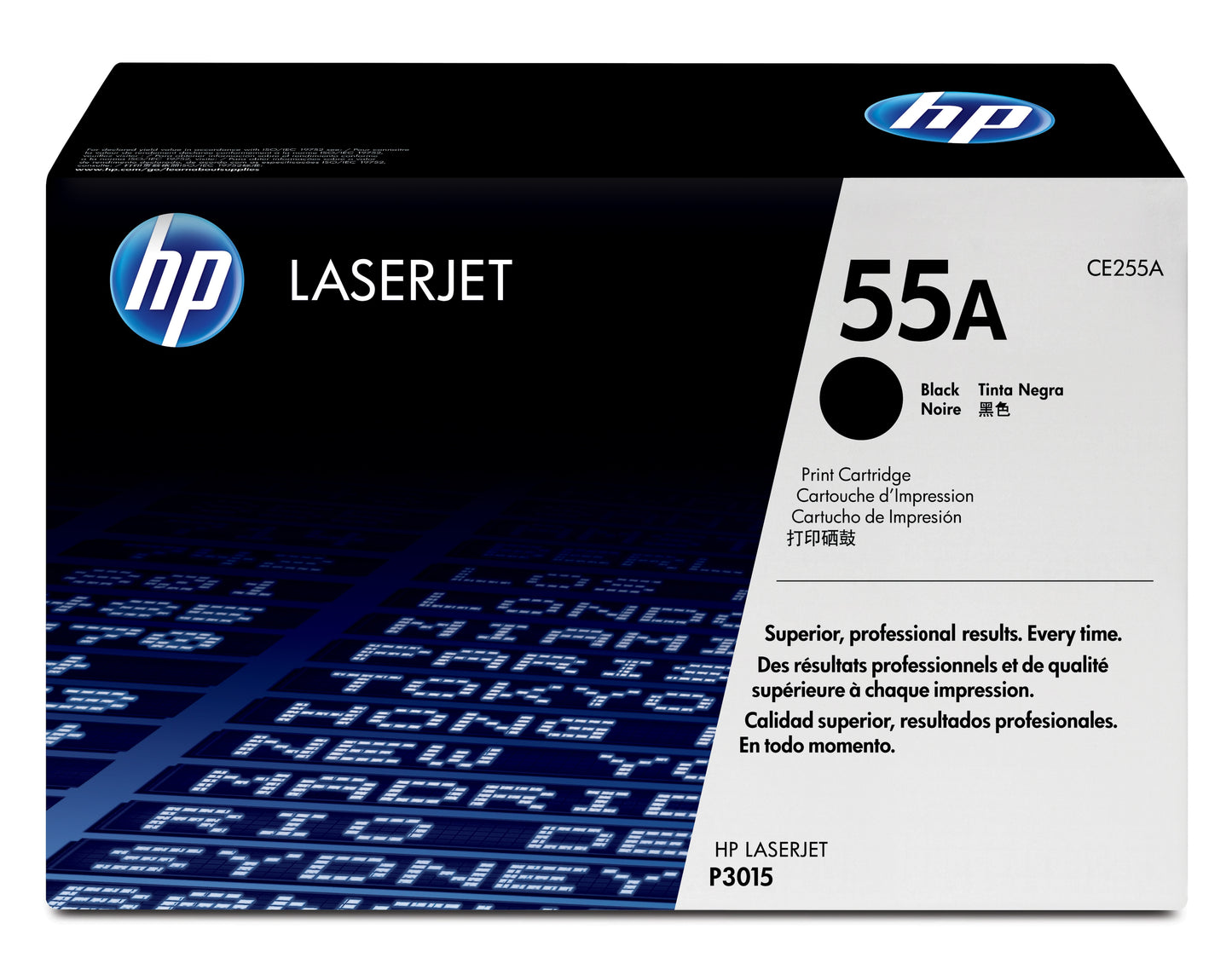 HP 55A Black Original LaserJet Toner Cartridge cartucho de tóner 1 pieza(s)