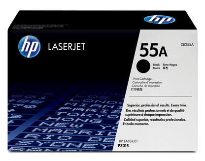 HP 55A Black Original LaserJet Toner Cartridge cartucho de tóner 1 pieza(s)
