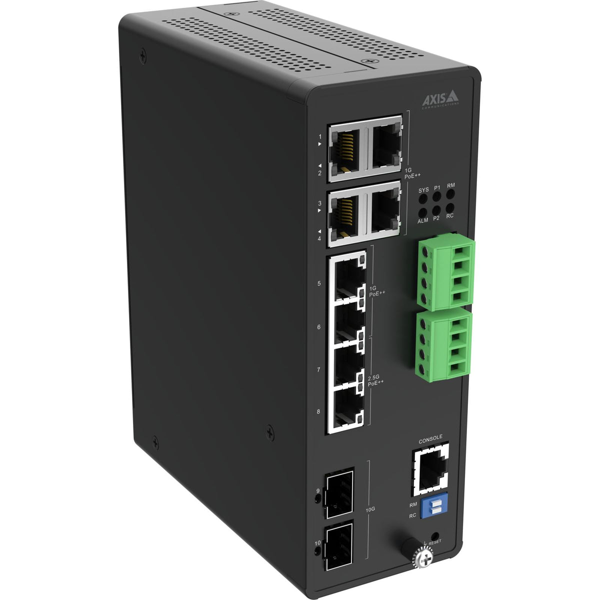 Axis 02621-001 dispositivo de redes Gestionado 10G Ethernet (100/1000/10000) Energía sobre Ethernet (PoE) Negro