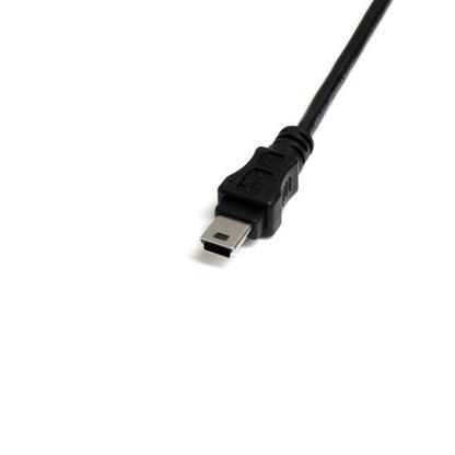 StarTech.com USBMUSBFM1 cable USB 0.3 m USB A Mini-USB B 0.48 Gbit/s Negro