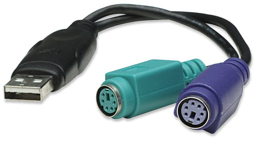 Convertidor Manhattan PS/2 a USB 2 Puertos
