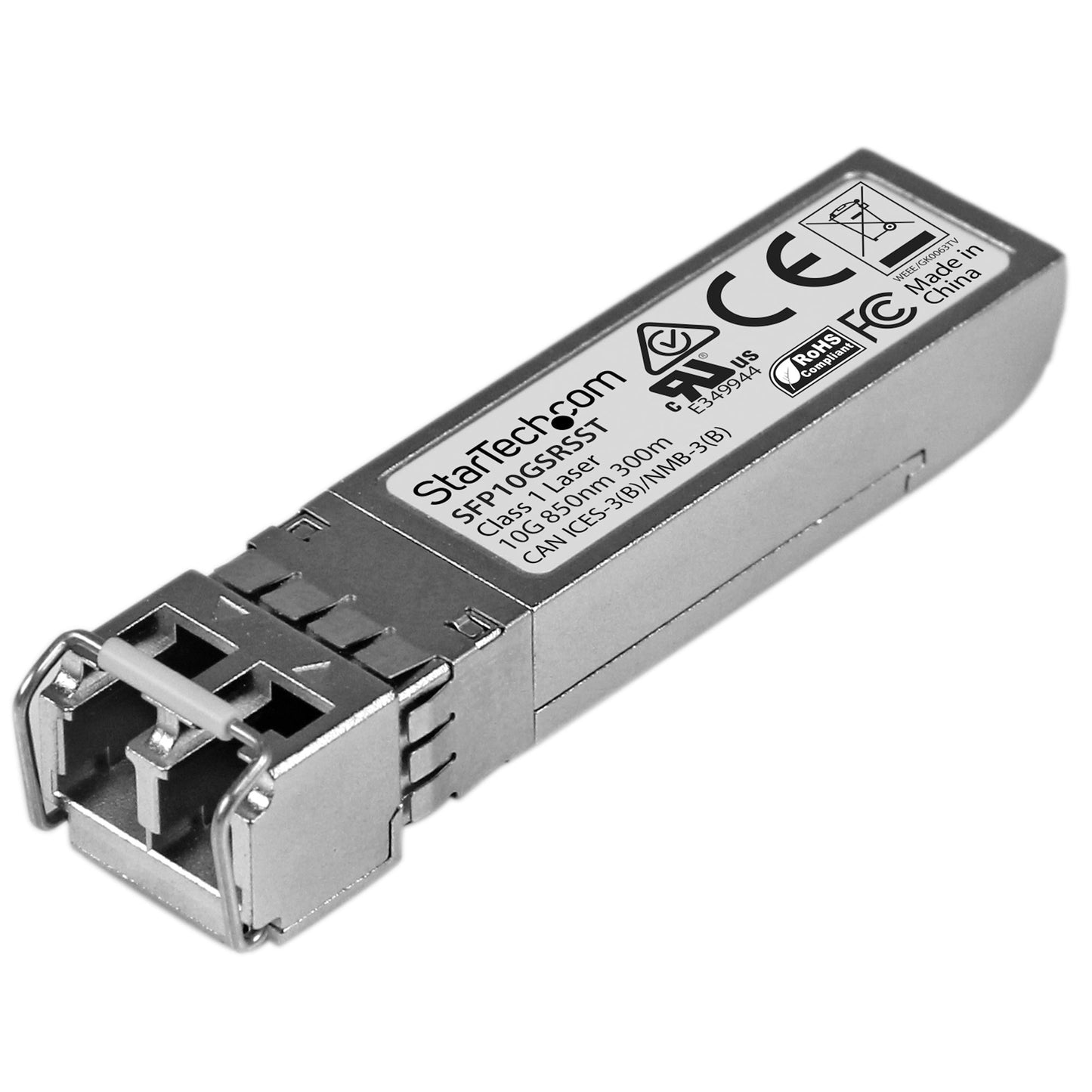 StarTech.com SFP10GSRSST módulo de red del transceptor Fibra óptica 10000 Mbit/s SFP+
