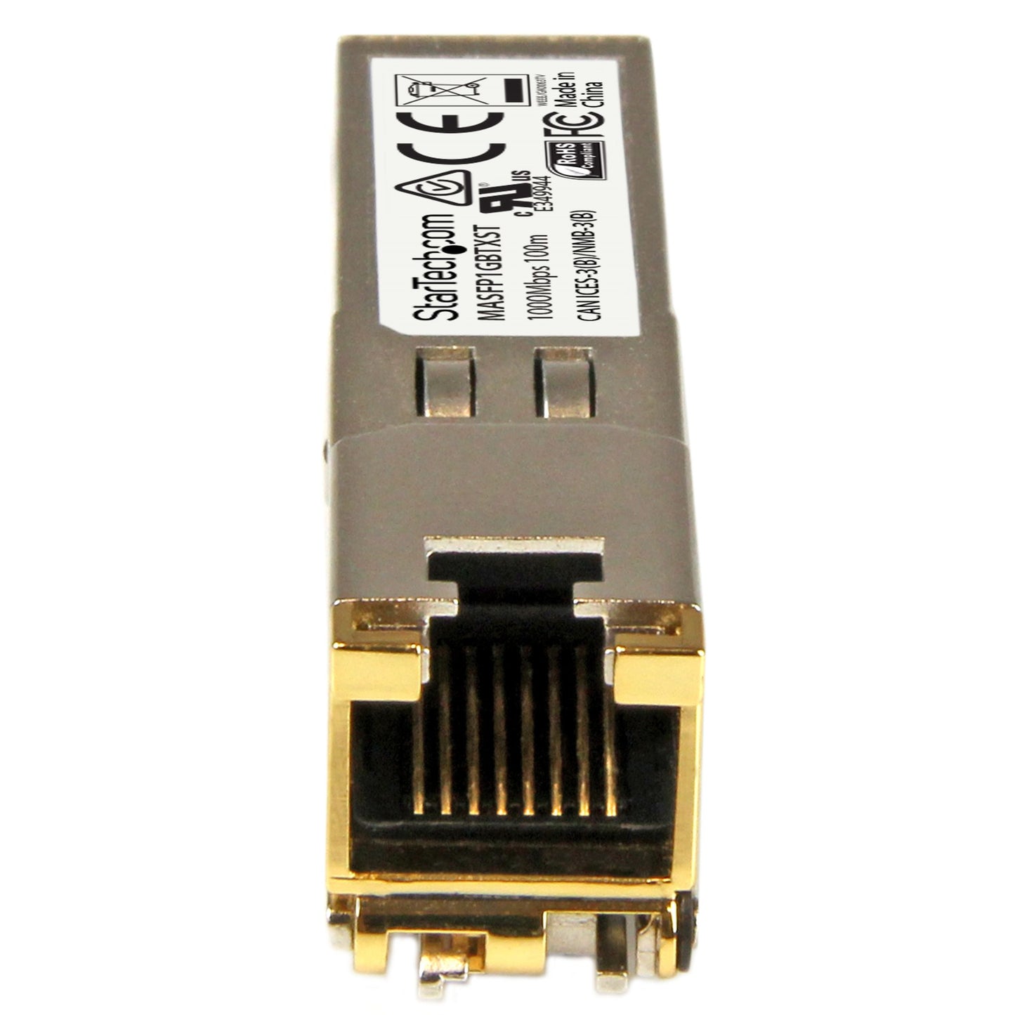 StarTech.com MASFP1GBTXST módulo de red del transceptor Cobre 1000 Mbit/s