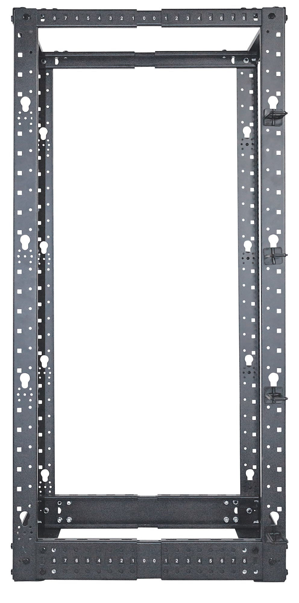 Intellinet 714242 armario rack 26U Rack o bastidor independiente Negro