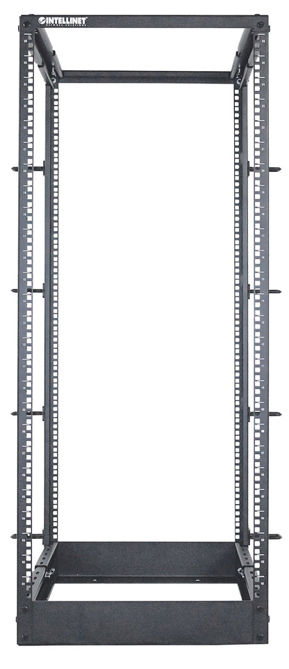 Intellinet 714242 armario rack 26U Rack o bastidor independiente Negro