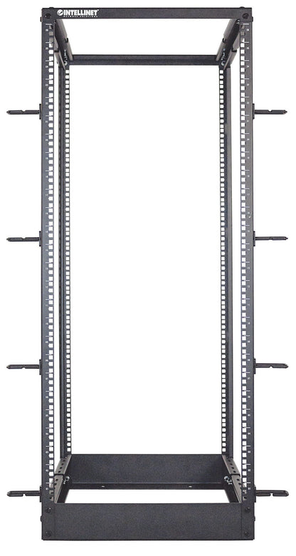 Intellinet 714242 armario rack 26U Rack o bastidor independiente Negro