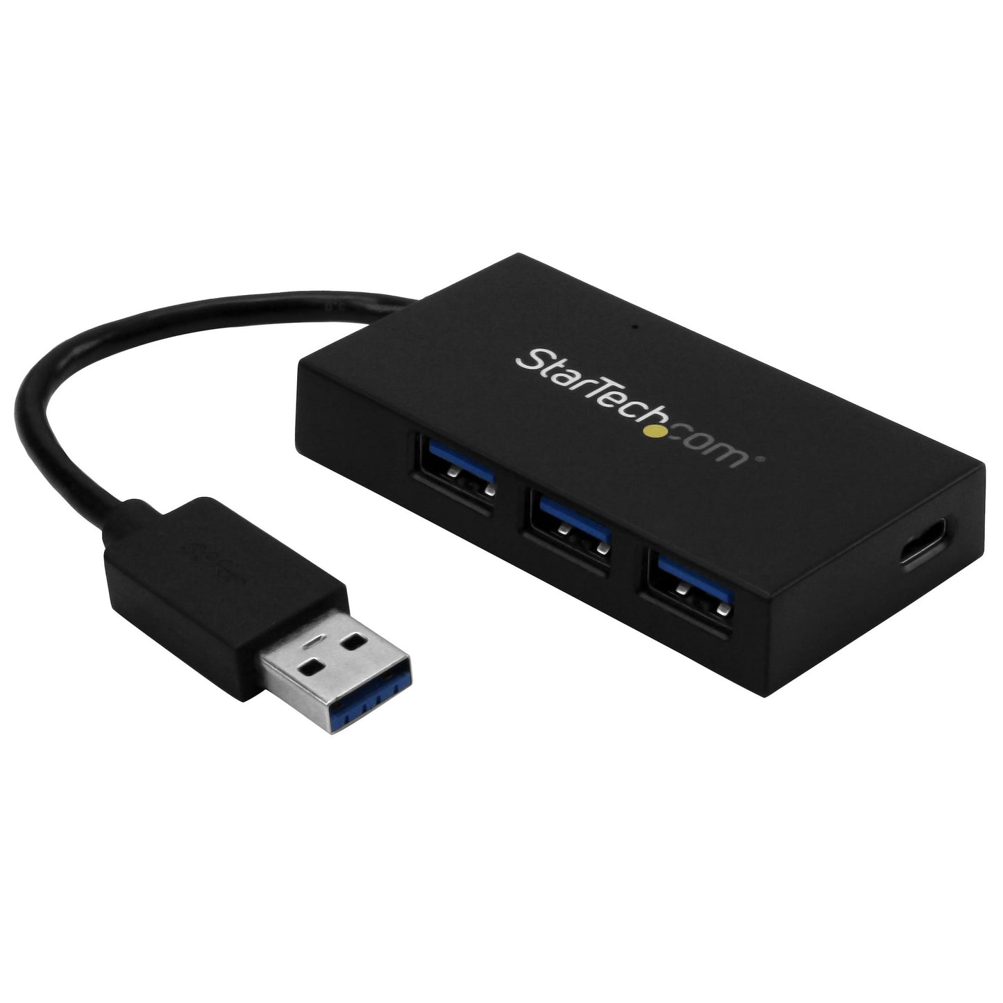 StarTech.com HB30A3A1CFB nodo concentrador USB 3.2 Gen 1 (3.1 Gen 1) Type-A 5000 Mbit/s Negro
