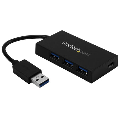 StarTech.com HB30A3A1CFB nodo concentrador USB 3.2 Gen 1 (3.1 Gen 1) Type-A 5000 Mbit/s Negro