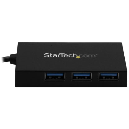 StarTech.com HB30A3A1CFB nodo concentrador USB 3.2 Gen 1 (3.1 Gen 1) Type-A 5000 Mbit/s Negro