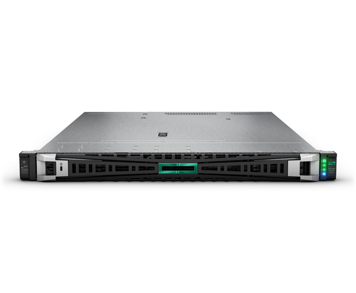HPE ProLiant DL325 Gen11 9015 3.5GHz 8c 1P 1x32GB-R 4LFF MR408i-o 2x4TB HDD 1x800W PS LA Server servidor 8 TB Bastidor (1U) AMD EPYC 3.6 GHz 32 GB DDR5-SDRAM 800 W