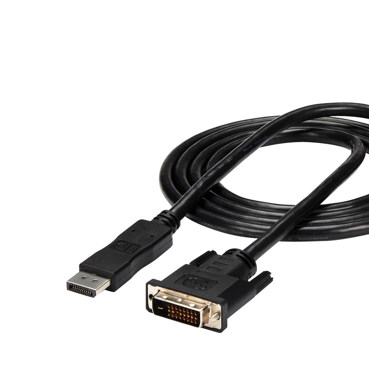 StarTech.com DP2DVIMM6 adaptador de cable de vídeo Negro
