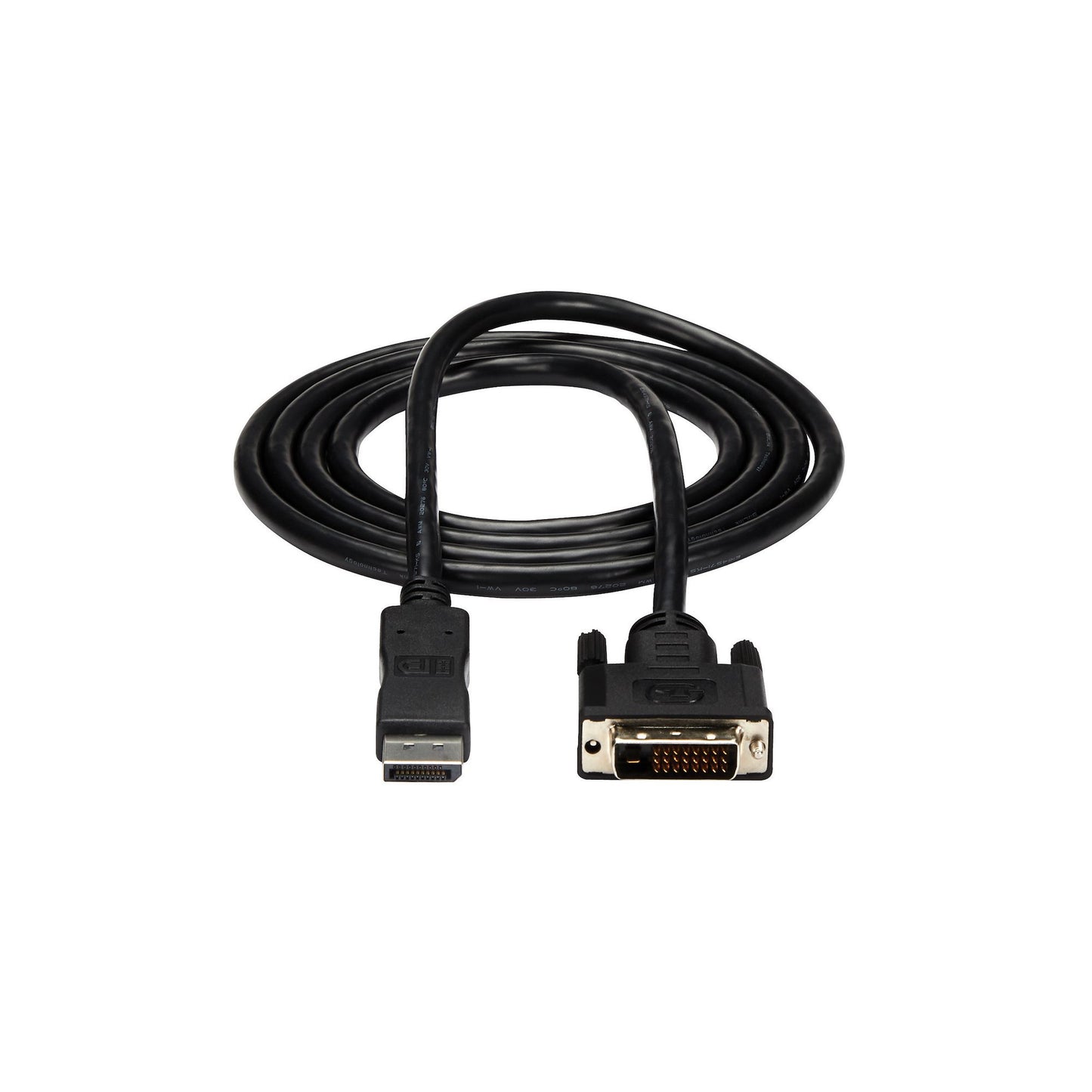 StarTech.com DP2DVIMM6 adaptador de cable de vídeo Negro