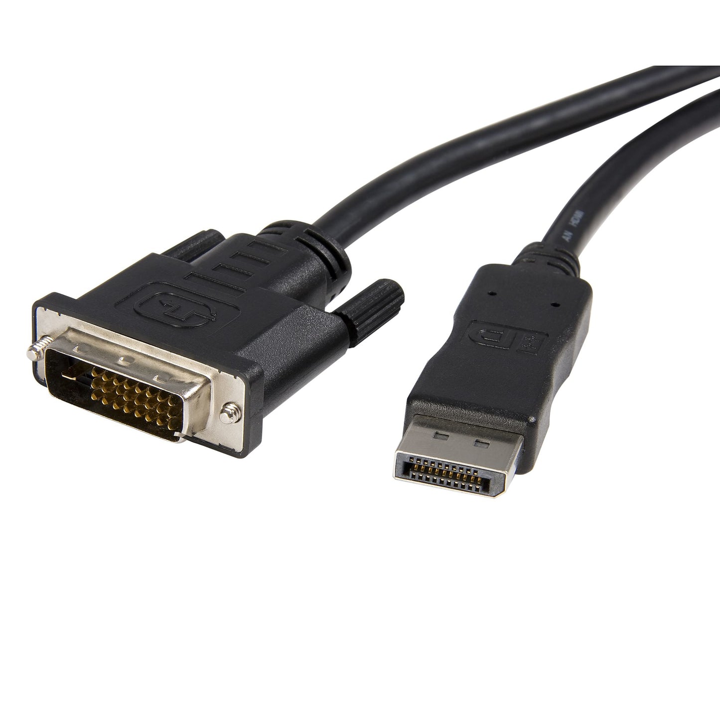 StarTech.com DP2DVIMM6 adaptador de cable de vídeo Negro
