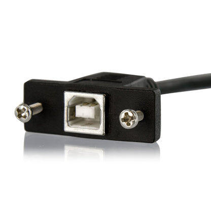 StarTech.com USBPNLBFBM1 cable USB USB 2.0 0.3 m 0.48 Gbit/s Negro