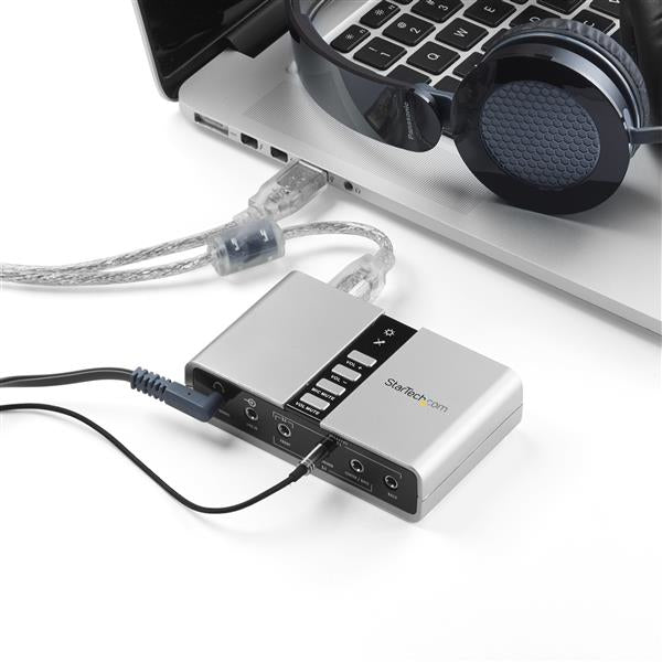 StarTech.com ICUSBAUDIO7D tarjeta de audio 7.1 canales