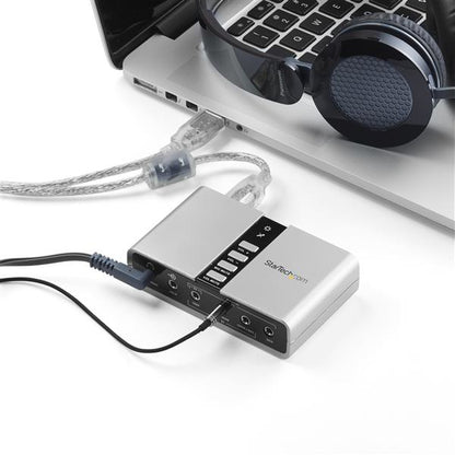 StarTech.com ICUSBAUDIO7D tarjeta de audio 7.1 canales