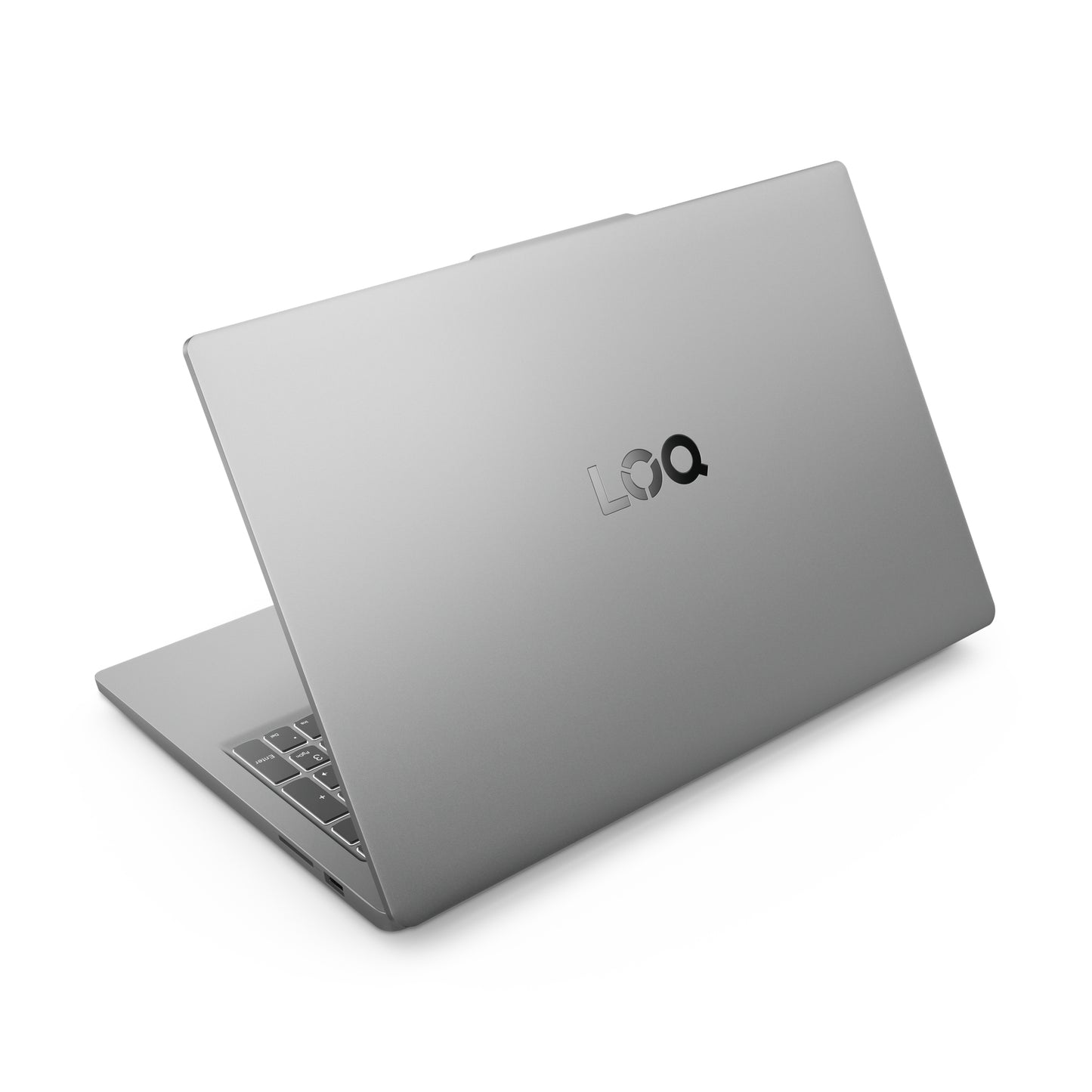 Lenovo LOQ 15IAX9E Intel® Core™ i5 i5-12450HX Computadora portátil 39.6 cm (15.6") Full HD 8 GB DDR5-SDRAM 512 GB SSD NVIDIA GeForce RTX 3050 Wi-Fi 6 (802.11ax) Windows 11 Home Español Gris